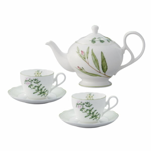 Noritake 6Pcs Tea For Two - English Herb - Image 2