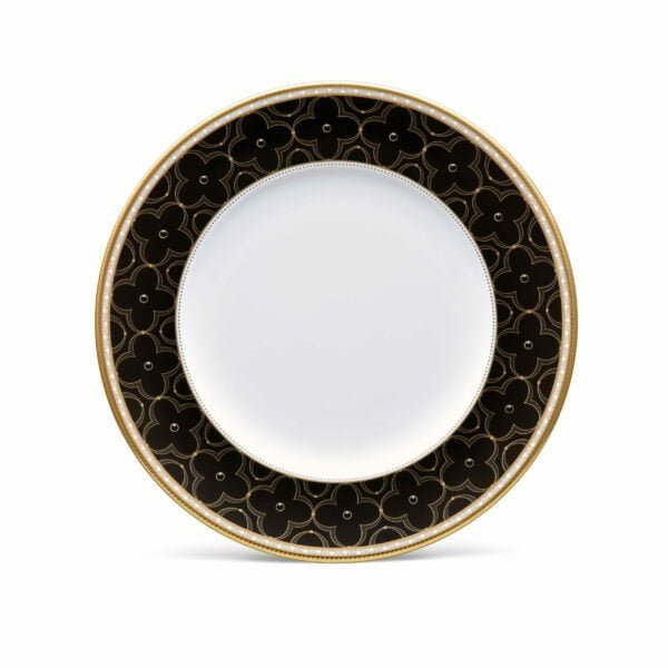Noritake 20Pcs Dinner Set (Accent Plate) For 4 Person-Trefolio Gold - Image 3