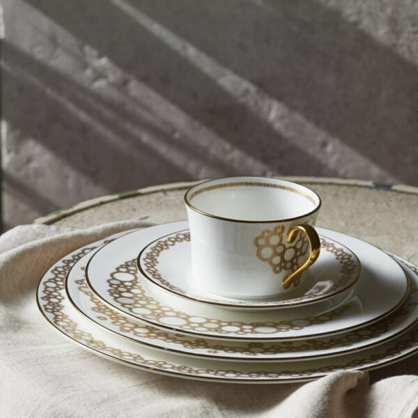 Noritake 96Pcs Dinner &Amp; Tea Set For 12 Persons - Chatham Gold - Image 2
