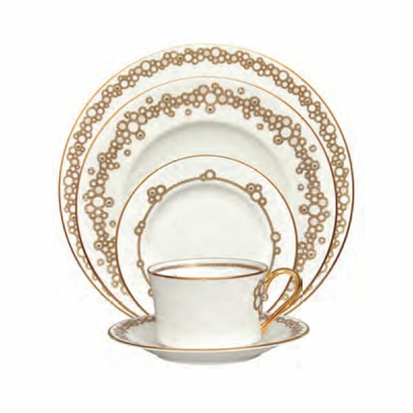 Noritake 96Pcs Dinner &Amp; Tea Set For 12 Persons - Chatham Gold