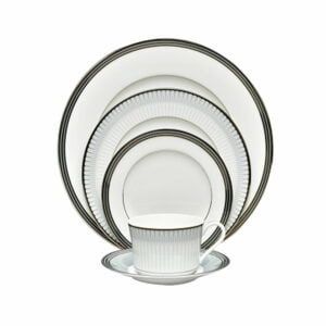 Noritake 47Pcs Dinner & Tea Set For 8 Persons -Bogart Platinum