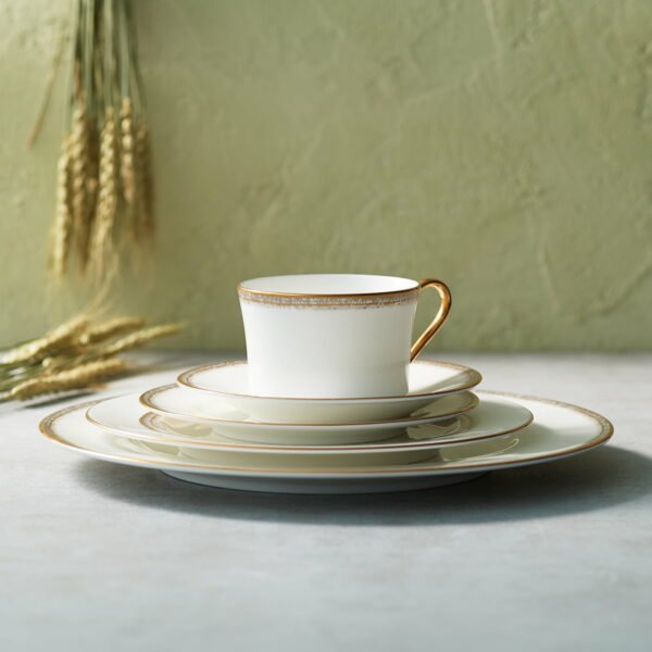 Noritake 47Pcs Dinner & Tea Set For 8 Persons -Haku - Image 8