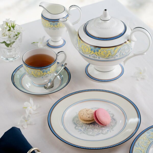 Noritake 33Pcs Dinner Set With Teapot-Menorca Palace - Image 5