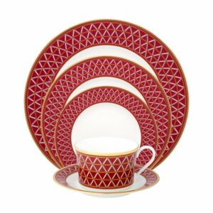 Noritake 47Pcs Dinner & Tea Set-Crochet