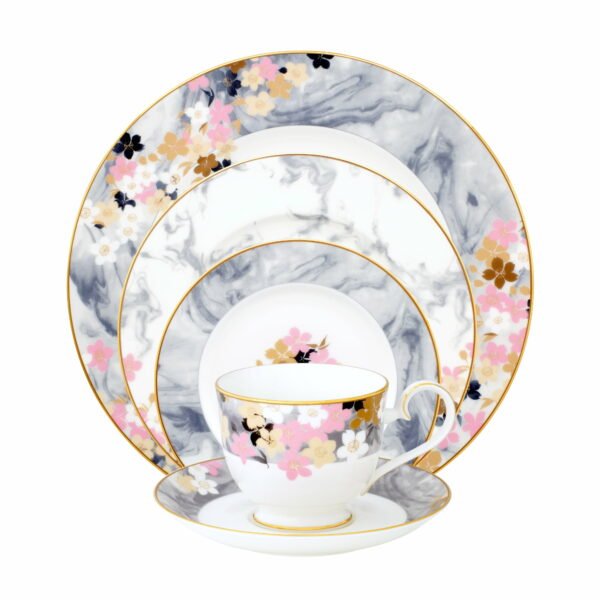 Noritake 24Pcs Tea Set For 6 Person-Moonlit Blossoms