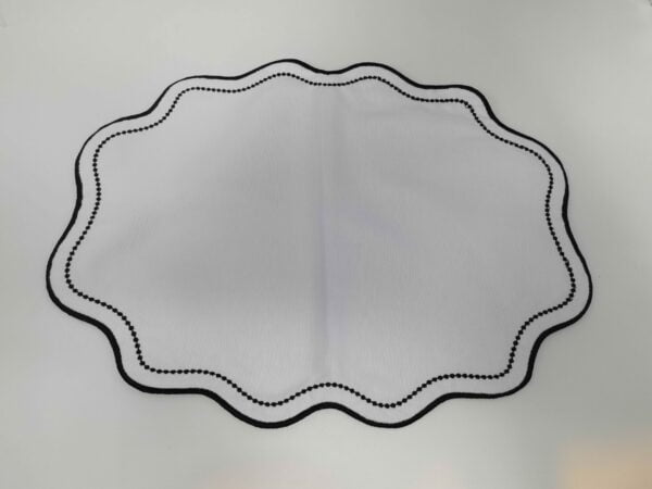 Artemis Placemat Pearly Black