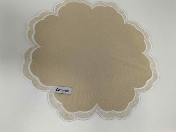 Artemis Placemat Flora Light Brown - Image 2