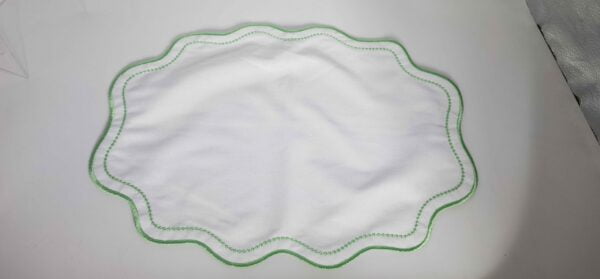 Artemis Placemat Pearly Mint Green