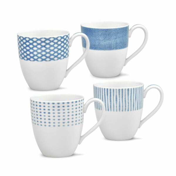 Noritake 4Pcs Mug Set With Gift Box - Hammock Blue