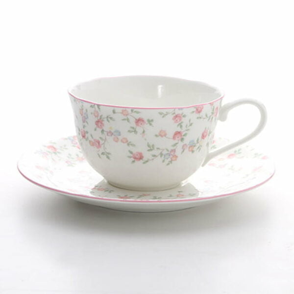 Noritake Cup And Saucer Pair Set - Cutie Rose - Image 4