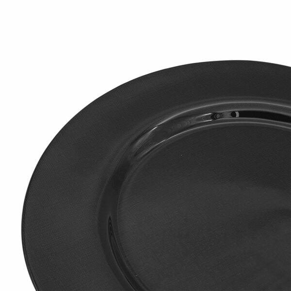 Artemis Charger Plate 33 Cm Round - Fabrica  M013 Black - Image 3