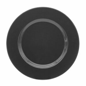 Artemis Charger Plate 33 Cm Round - Fabrica  M013 Black