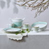 Noritake 50Pcs Dinner Set For 6 Person -Mayfair Mint - Image 12