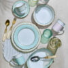 Noritake 50Pcs Dinner Set For 6 Person -Mayfair Mint - Image 10