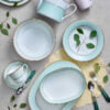 Noritake 50Pcs Dinner Set For 6 Person -Mayfair Mint - Image 9