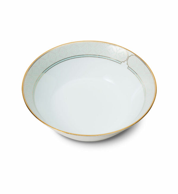 Noritake Round Vegetable- Mayfair Mint