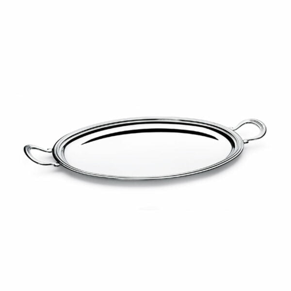 Chinelli English Tray Larissa With Handle - 46 X 37 Cm