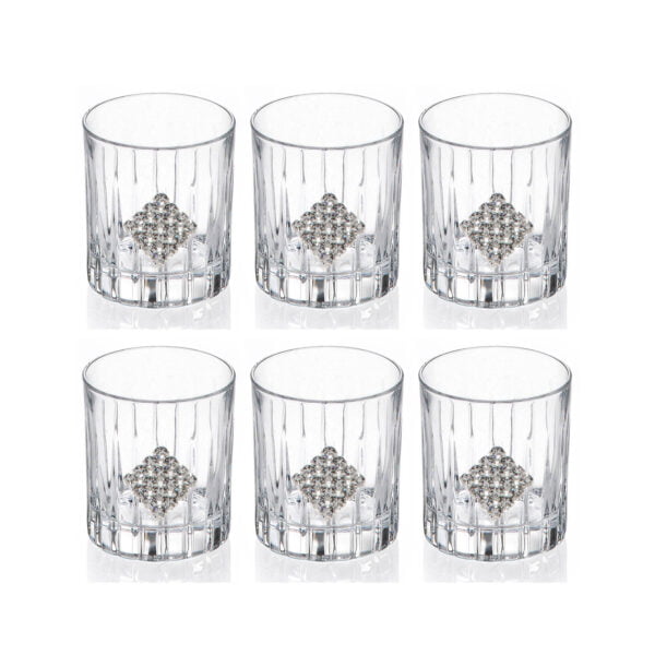 Chinelli 6Pcs Whisky Timeless Rombo Regina