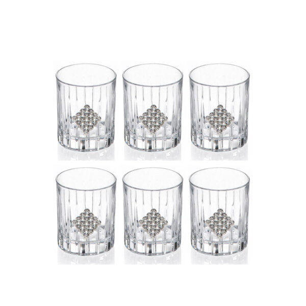Chinelli 6Pcs Vodka Timeless Rombo Regina