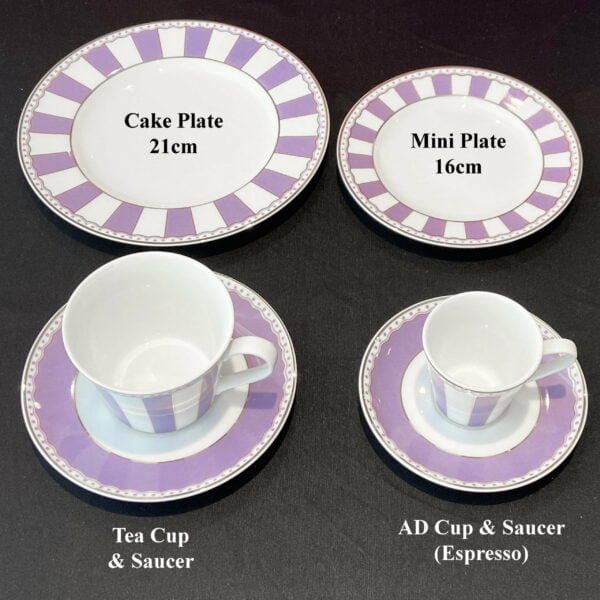 Noritake Carnivale Carnivale 2Pcs Mini Plate 16Cm -Carnivale Collection - Image 2