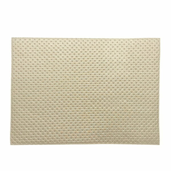 Artemis 2 Colors Placemat - Punto White & Stone - Image 4
