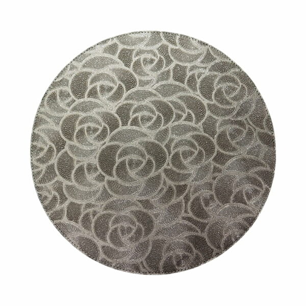 Artemis 2 Colors Round Mat - Rose Beige & Rose Stone