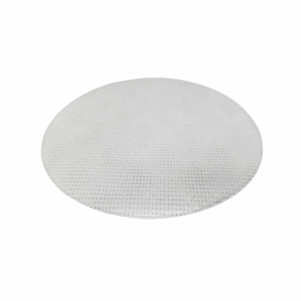 Artemis 2 Colors Round Mat - Punto Black Silvery & White Silver Glitter Points - Image 5