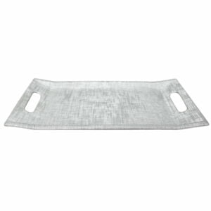Artemis Tray Handle Small 37Cm X 18.5Cm X 3Cm - Firenze Silver 14S