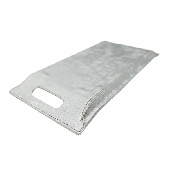 Artemis Tray Handle Small 37Cm X 18.5Cm X 3Cm - Firenze Silver 14S - Image 4