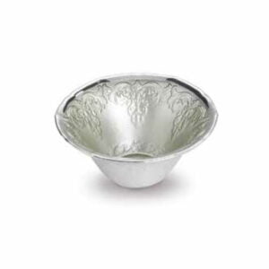 Dogale Flared Silver Green Bowl D.11,5