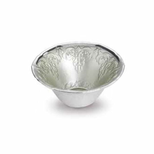Dogale Flared Silver Green Bowl D.11,5