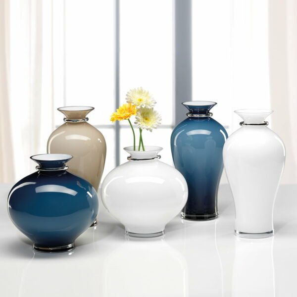 Dogale Ca'Venier Blue Vase H.43 - Image 3