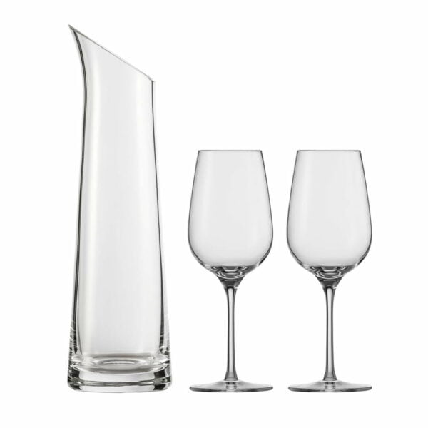 Eisch Vinezza 2Pcs White Wine Glasses W/Carafe In Gift Box - Image 3