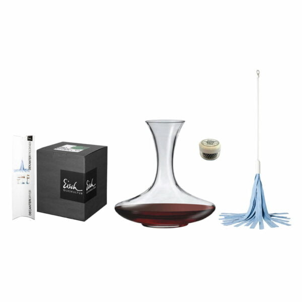 Eisch Decanter Gift Set With Cleaning Ballsand Dryer Nde Artelia