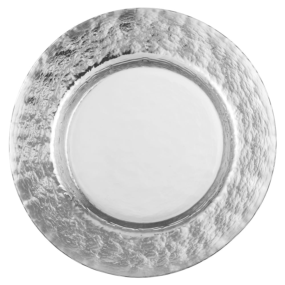 Eisch Colombo Plate 34Cm Silver