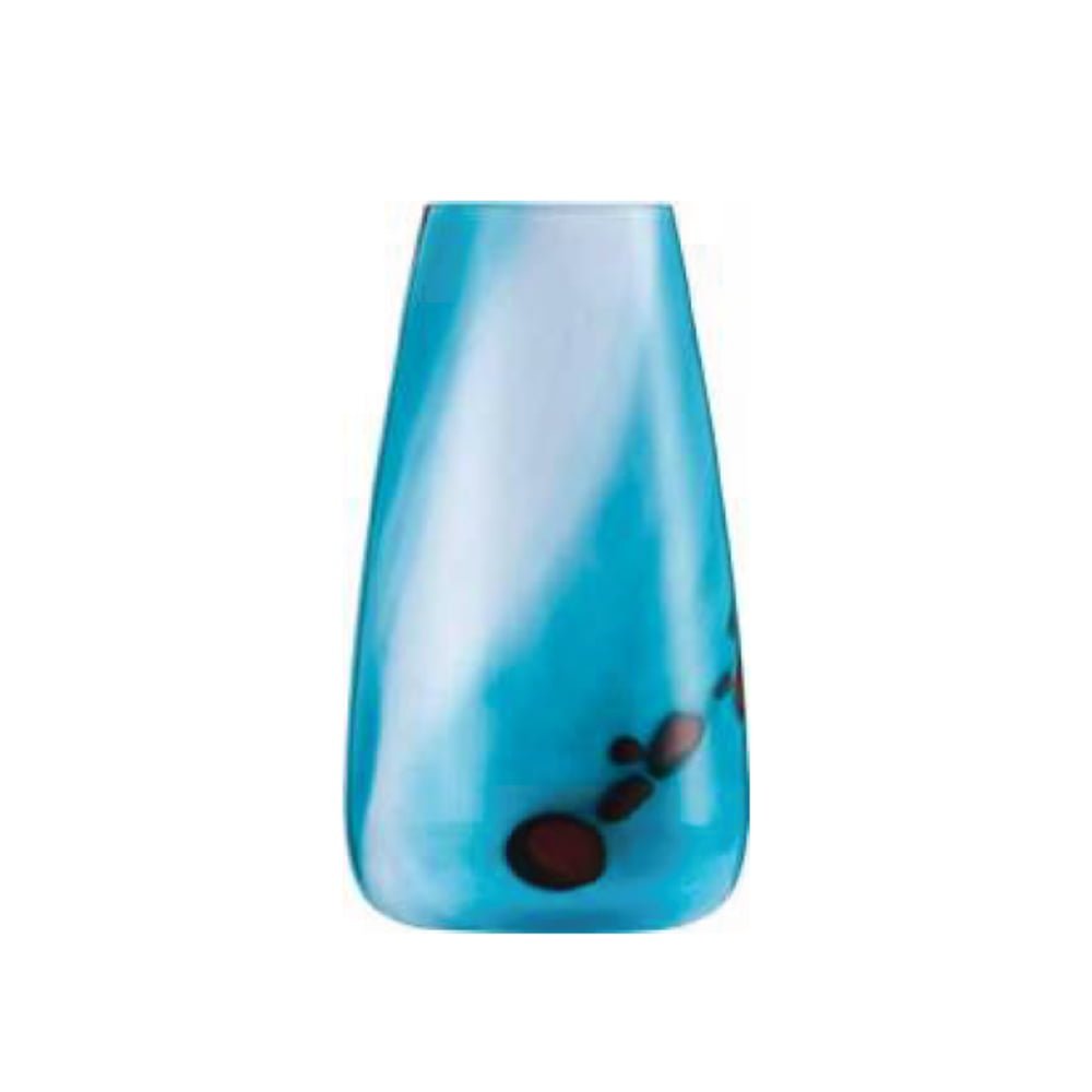 Eisch Stone Vase 203Mm In Gift Box-Turquoise