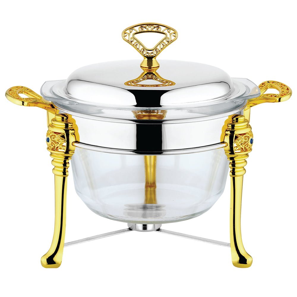 Equinox Stainless Steel Deep Round Food Warmer 3.8L - Image 2