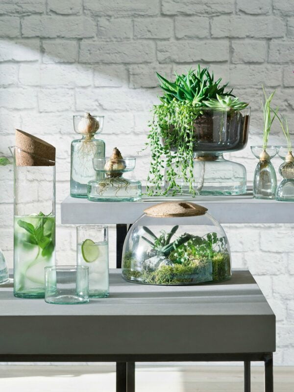 LSA Canopy Trio Vase Set H13Cm Clear - Image 6