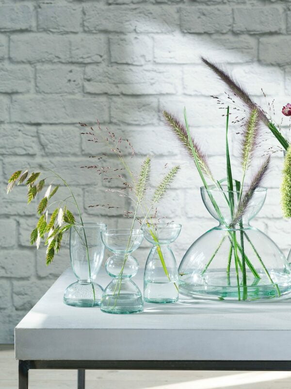 LSA Canopy Trio Vase Set H13Cm Clear - Image 7