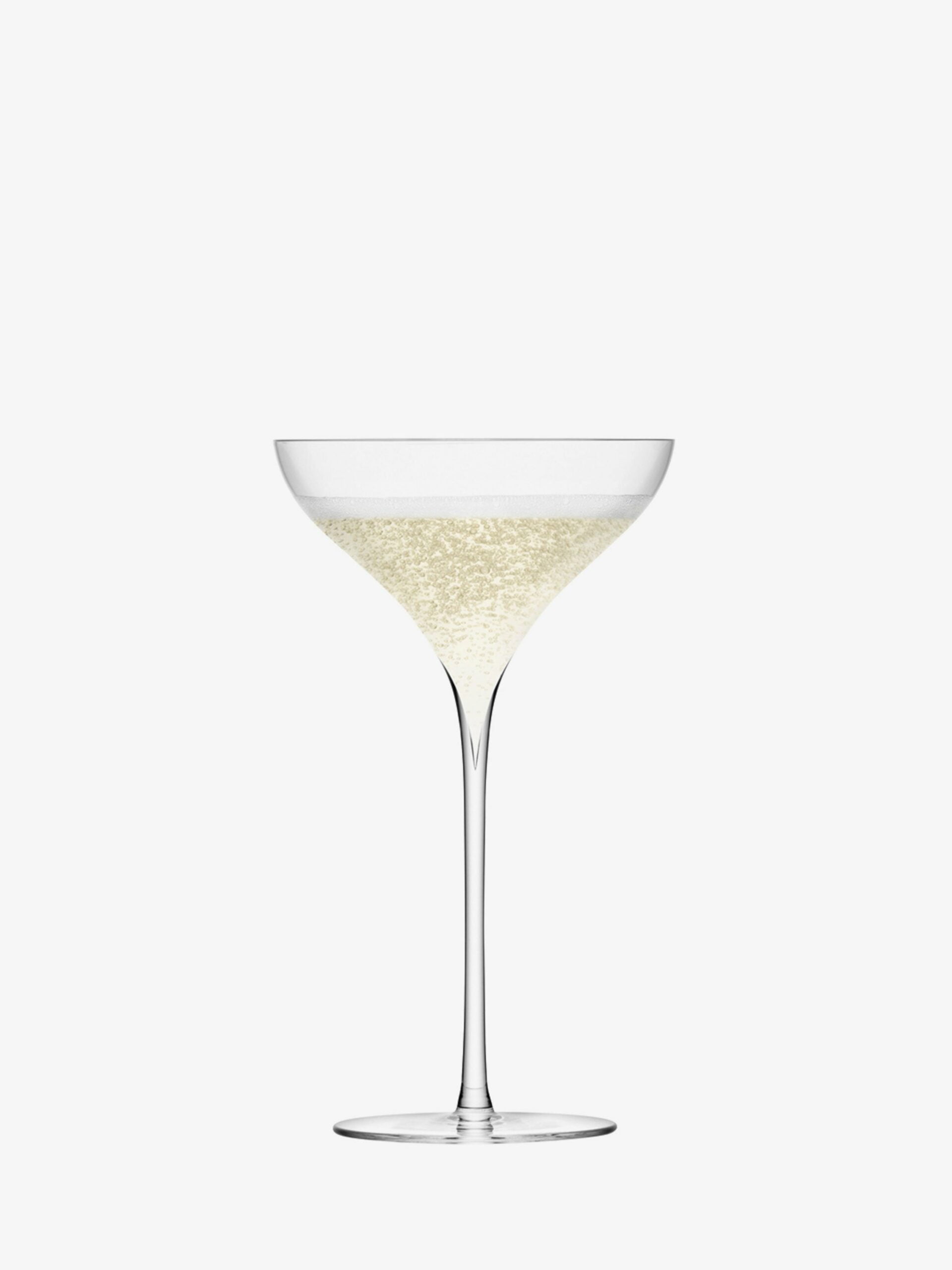 LSA Savoy Champagne Saucer 250Ml Platinum X 2 - Image 2