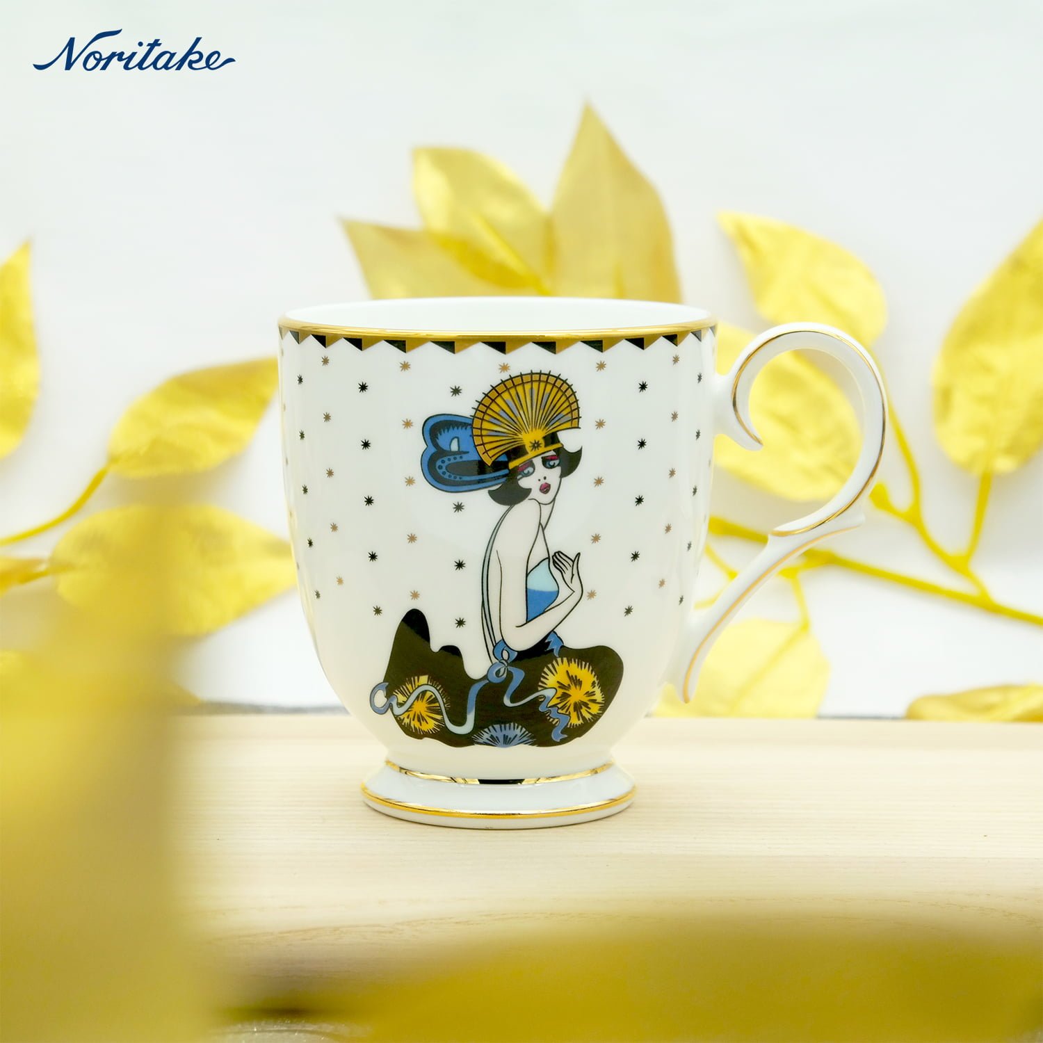 Noritake 1920 Lady Mug - Elte - Image 3