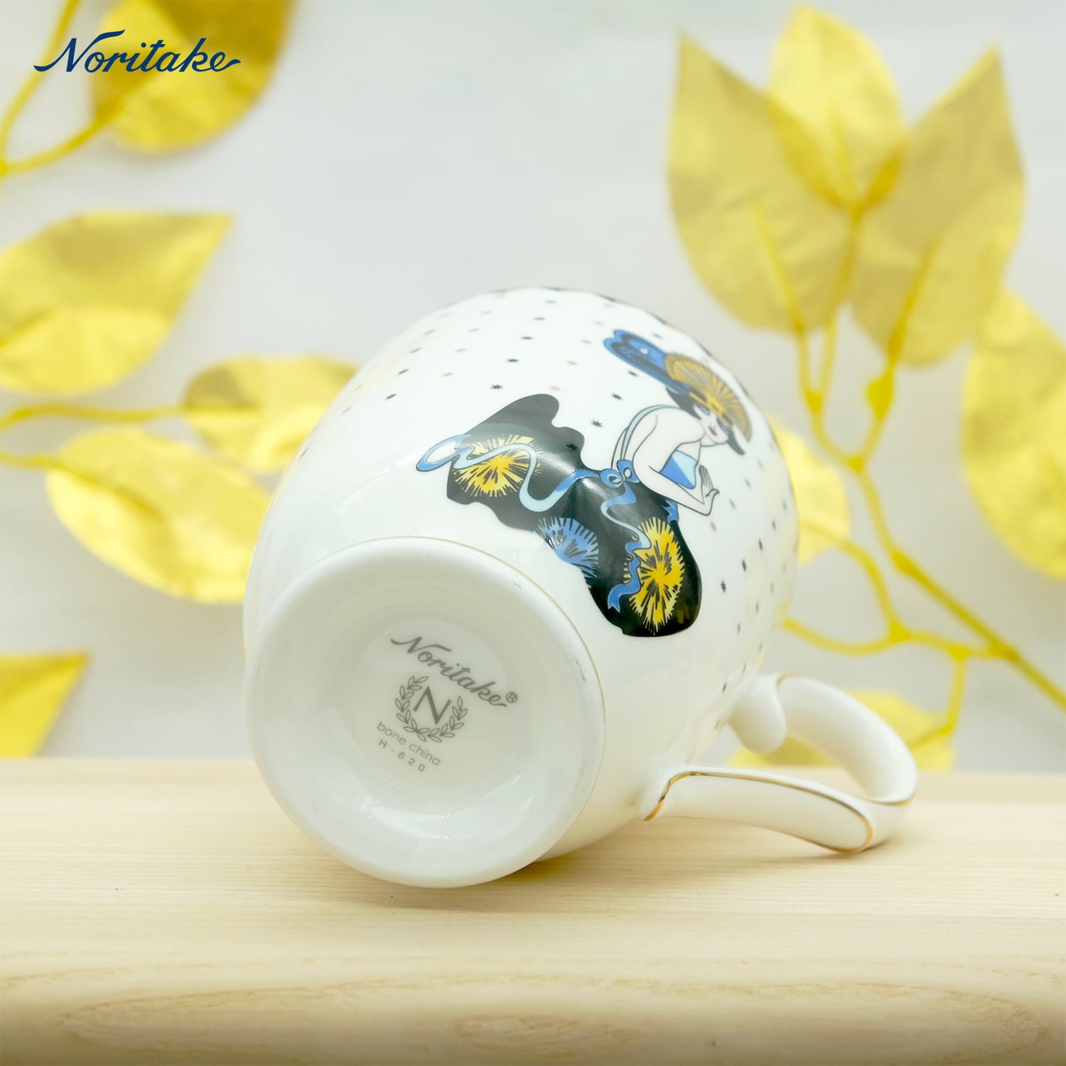 Noritake 1920 Lady Mug - Elte - Image 5