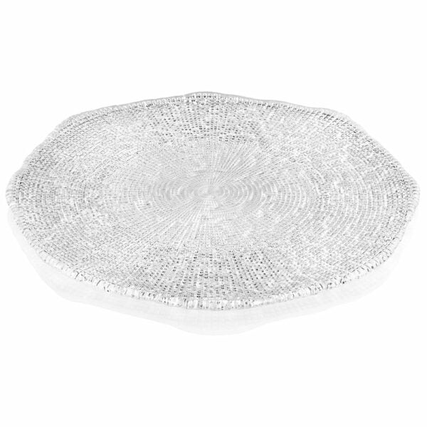 IVV Diamante Platter 37Cm - Clear