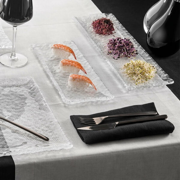 Diamante Rectangular Tray-Clear (6902.2) - Image 2