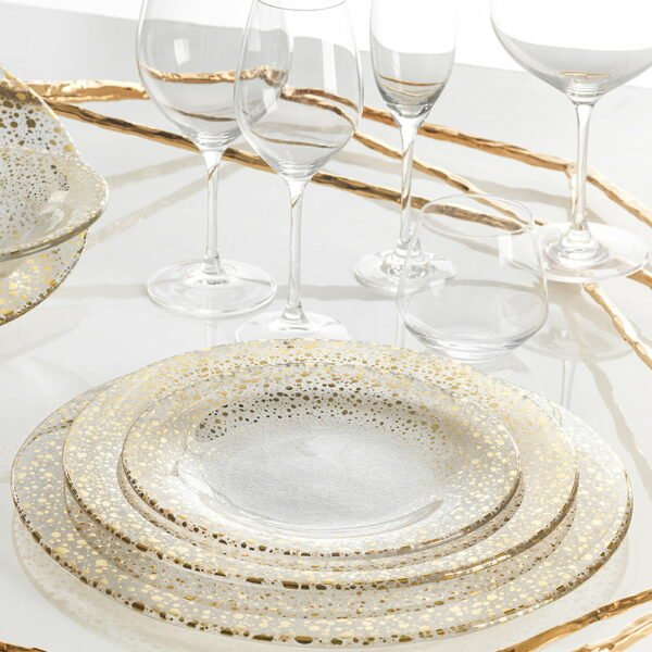 IVV Sparkling Plate Gold Decoration - Image 2