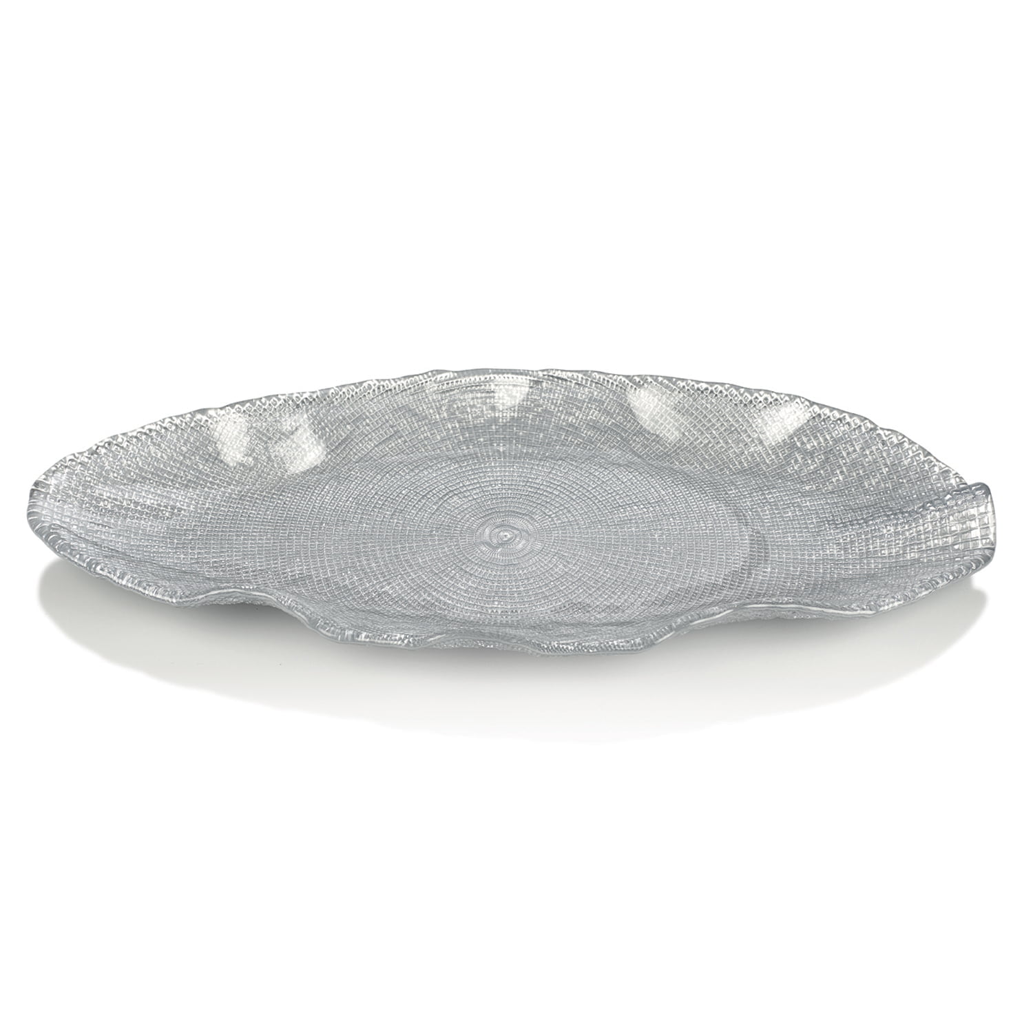 IVV Folies Oval Tray 52X22.5Cm - Pearl Grey Decoration