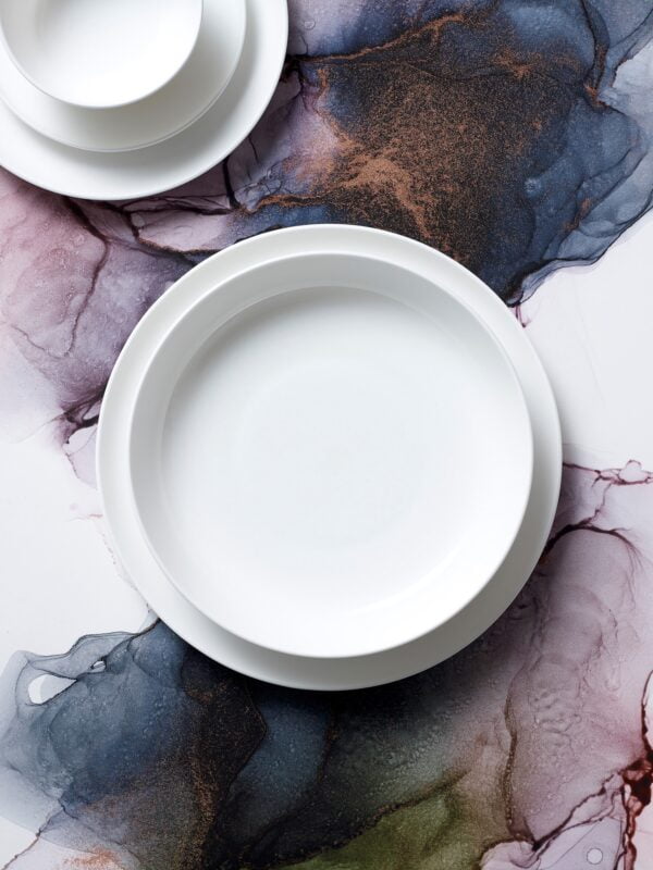 Noritake Deep Plate Set Of 4 -Marc Newson - Image 2