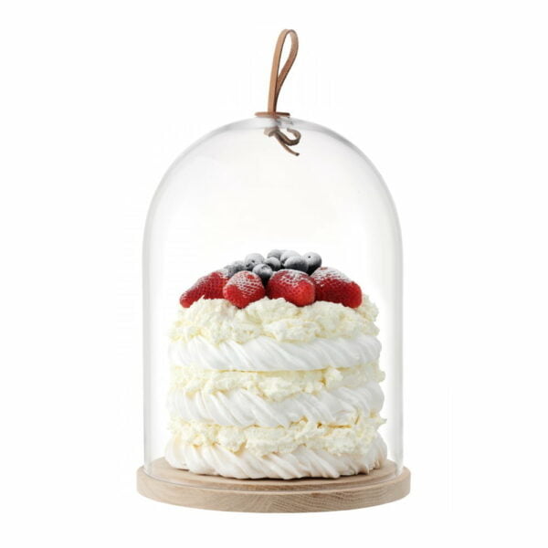 LSA Ivalo Dome & Ash Base Ø22Cm H28.5Cm Clear - Image 3