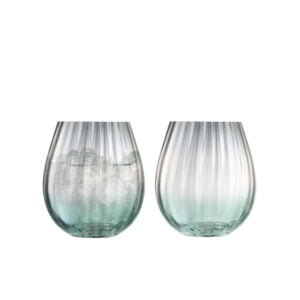 LSA Dusk Tumbler 425Ml Green/Grey X 2