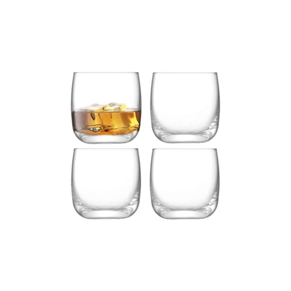 LSA Borough Tumbler 300Ml Clear X 4